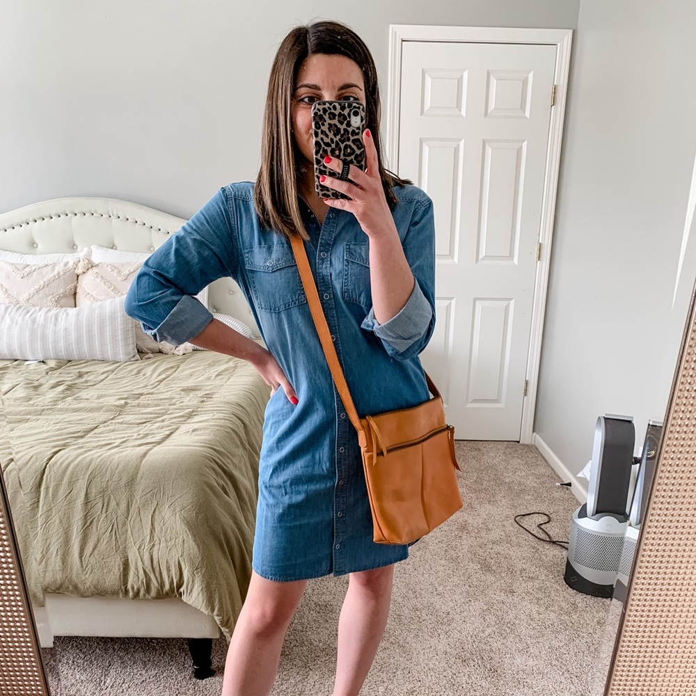 ABLE denim dress